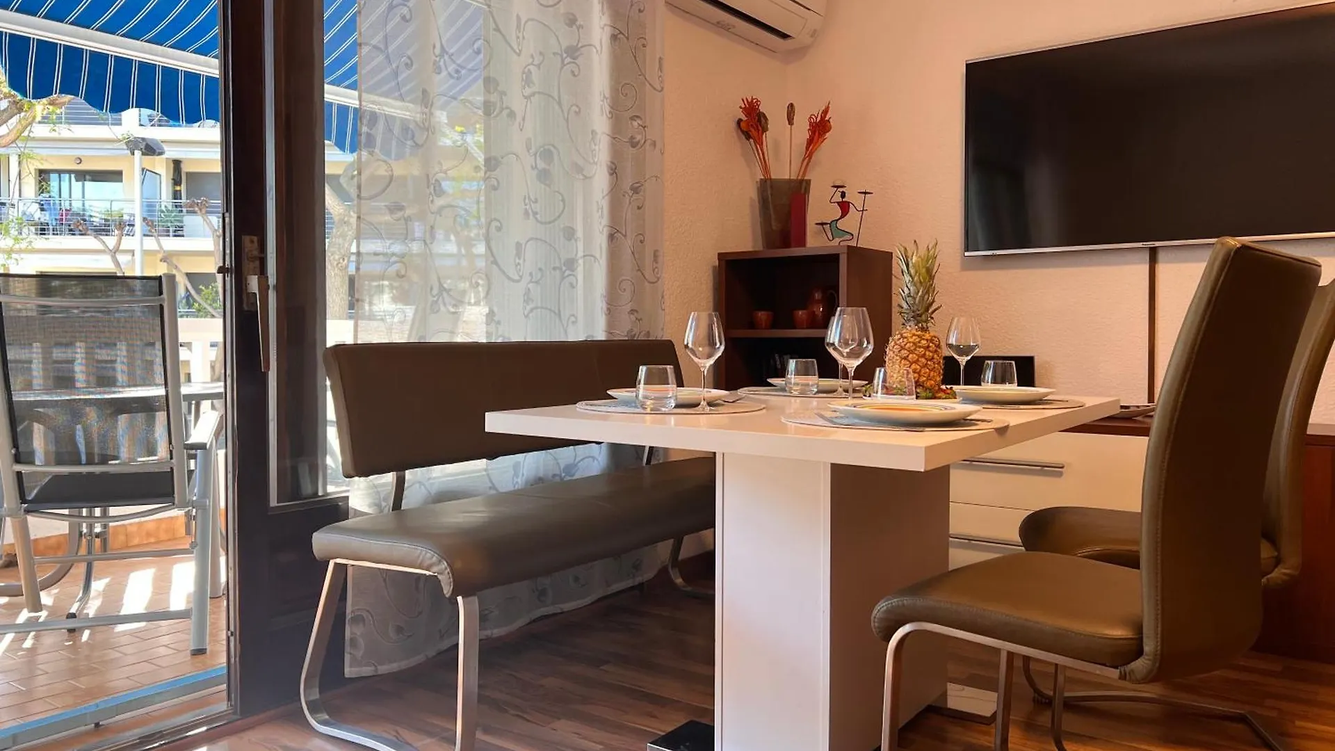 Apartamento Las Palmeras Lägenhet Rosas